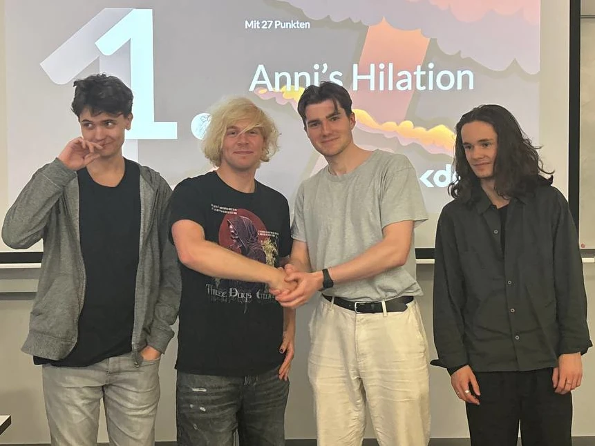 Group picture of our 4 team members